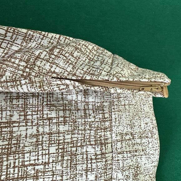 Jamie Sadock Skort Size 4 Brown White Textured Pattern Golf Skirt Shorts Lined - Picture 2 of 11